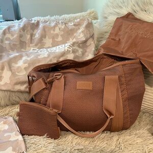 Dagne Dover Brown Travel Bag Set